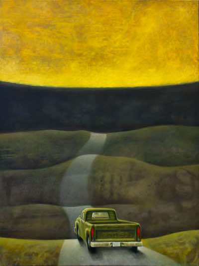 2010, Oil and Acrylic on Canvas, 40 x 30 in, SOLD